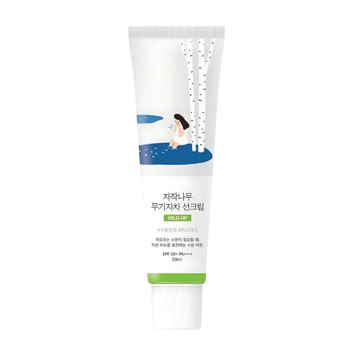 ROUND LAB Birch Mild-Up Sunscreen UVLock SPF 50+ Broad Spectrum (50ml)