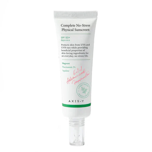 AXIS-Y Complete No-Stress Physical Sunscreen Broad Spectrum SPF 50+ PA++++ (50ml)