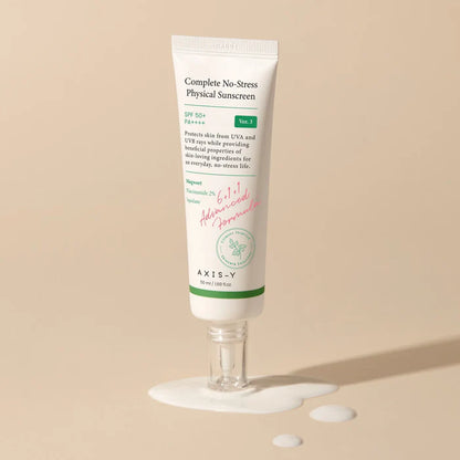 AXIS-Y Complete No-Stress Physical Sunscreen Broad Spectrum SPF 50+ PA++++ (50ml)