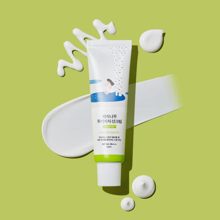 ROUND LAB Birch Mild-Up Sunscreen UVLock SPF 50+ Broad Spectrum (50ml)